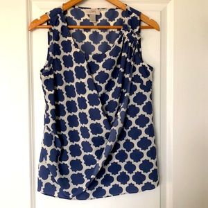 LOFT Moroccan patterned top